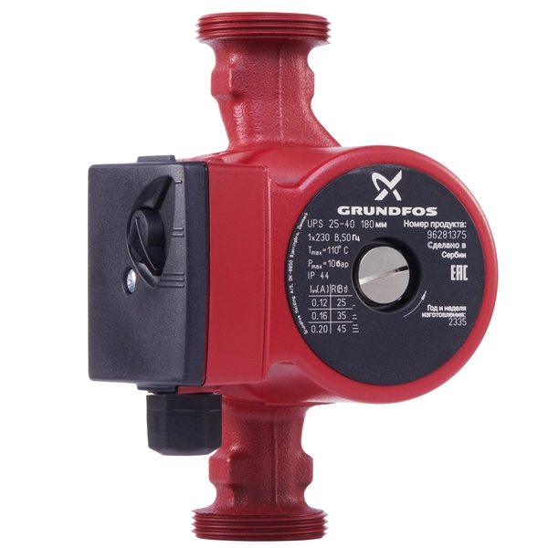 Насос циркуляционный GRUNDFOS UPS 25-40 — фото 1
