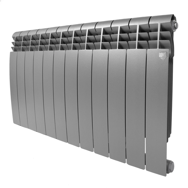 Радиатор Royal Thermo BiLiner 500 /Silver Satin - 12 секц. — фото 1
