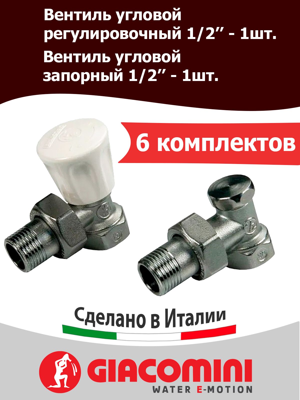 Воздухоотводчик Giacomini автоматический R99Y003 — фото 1