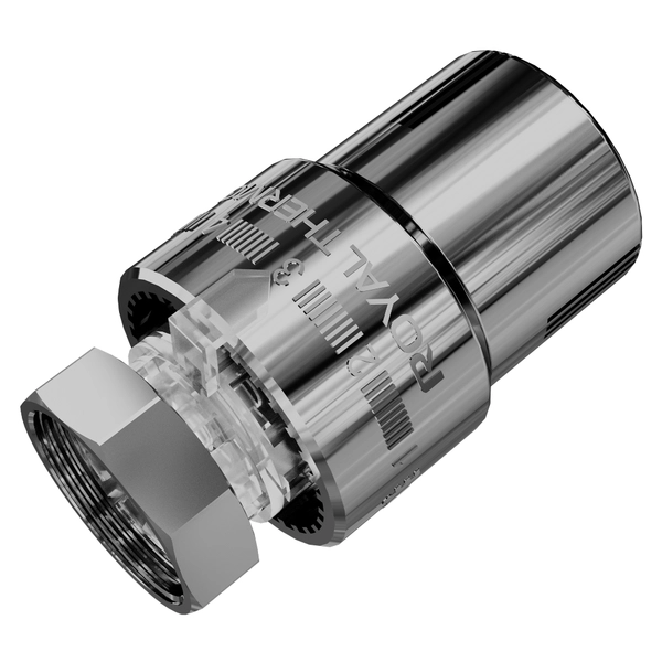 Термоголовка жидкостная Royal Thermo М30х1,5 (хром) — фото 1