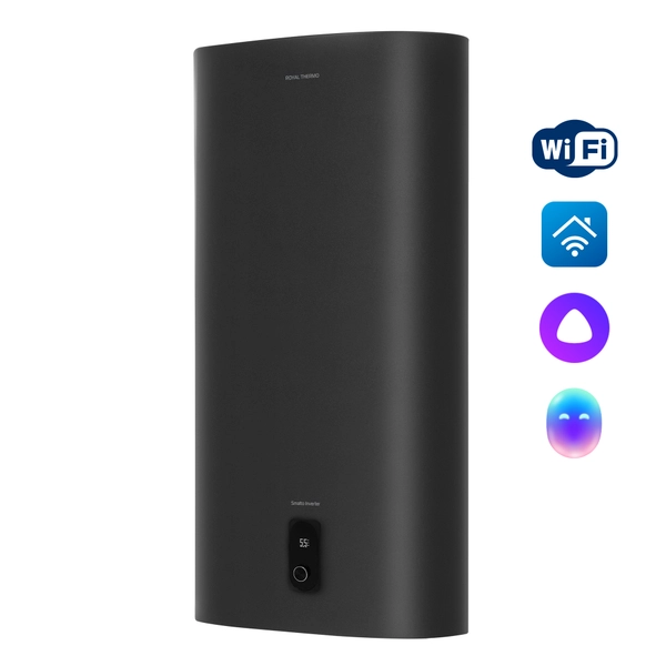 Водонагреватель Royal Thermo RWH 100 Smalto Inverter Grafit — фото 1