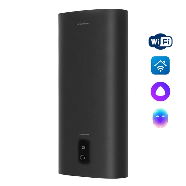 Водонагреватель Royal Thermo RWH 50 Smalto Inverter Grafit — фото 1