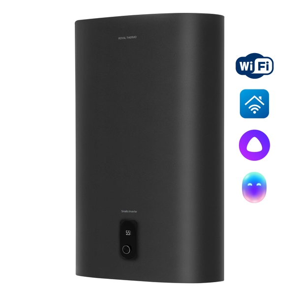 Водонагреватель Royal Thermo RWH 80 Smalto Inverter Grafit — фото 1