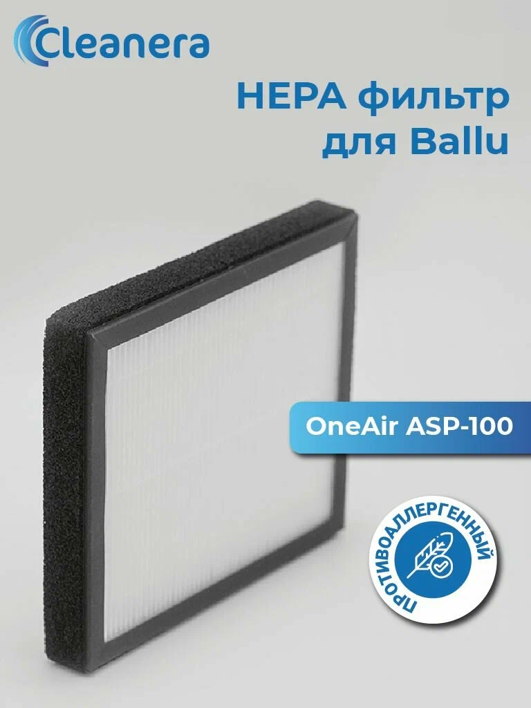 Фильтр комбинированный Ballu FB-H13-CARBON для ASP-100/100W — фото 1