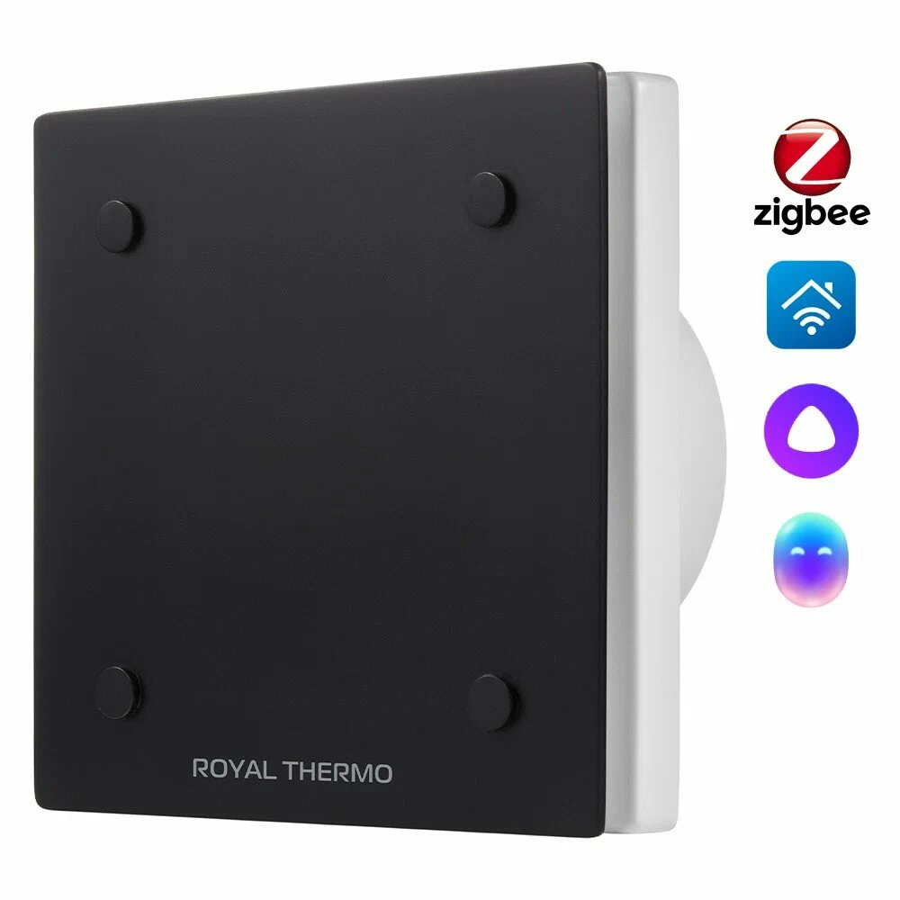 Вытяжной вентилятор Royal Thermo RAFC 120 Black — фото 1