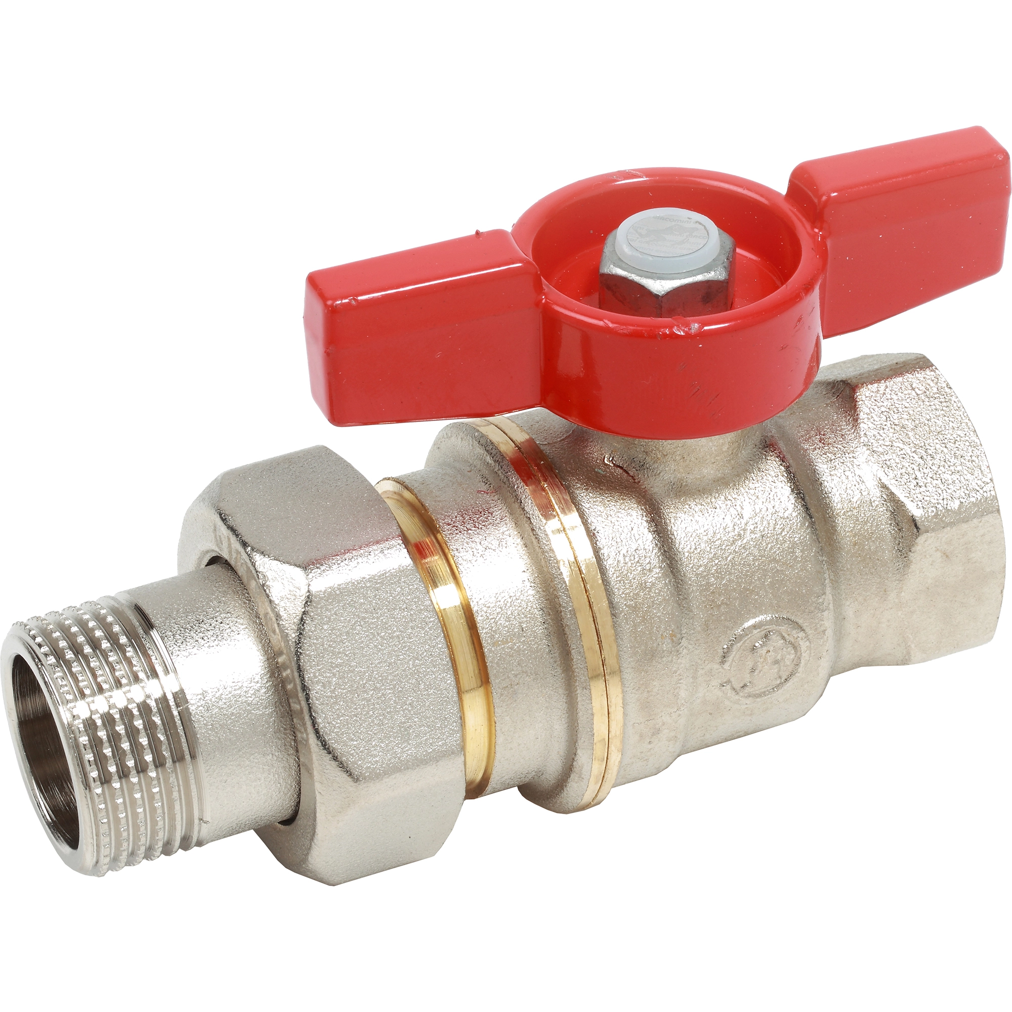 Кран шаровой Giacomini DADO ВР-НР 1/2"F x 1/2"M R919X003 — фото 1