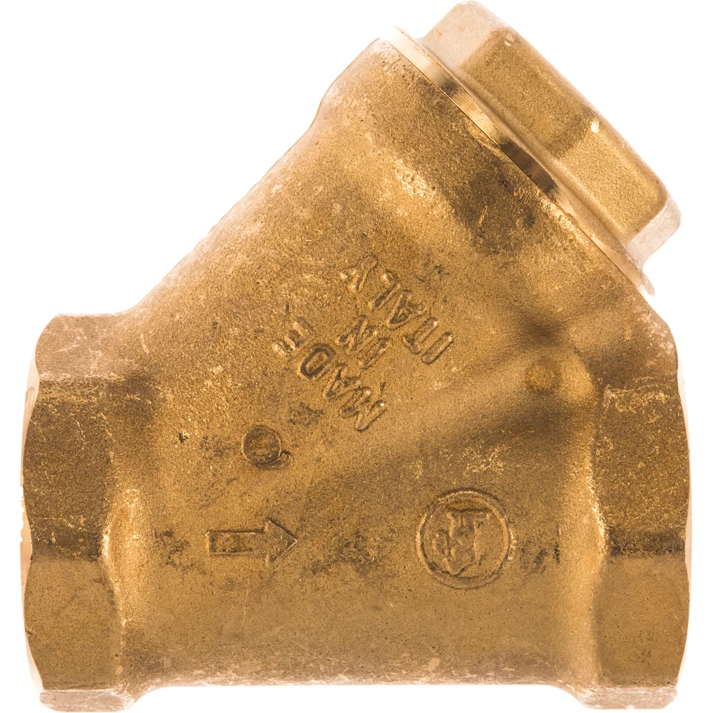 Фильтр сетчатый Giacomini косой механич. 1 1/2", R74AY107 — фото 1
