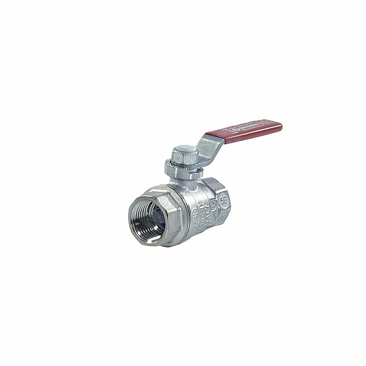Кран шаровой Giacomini с компрессионным соединением ф15 x ф15, R258CX002 — фото 1