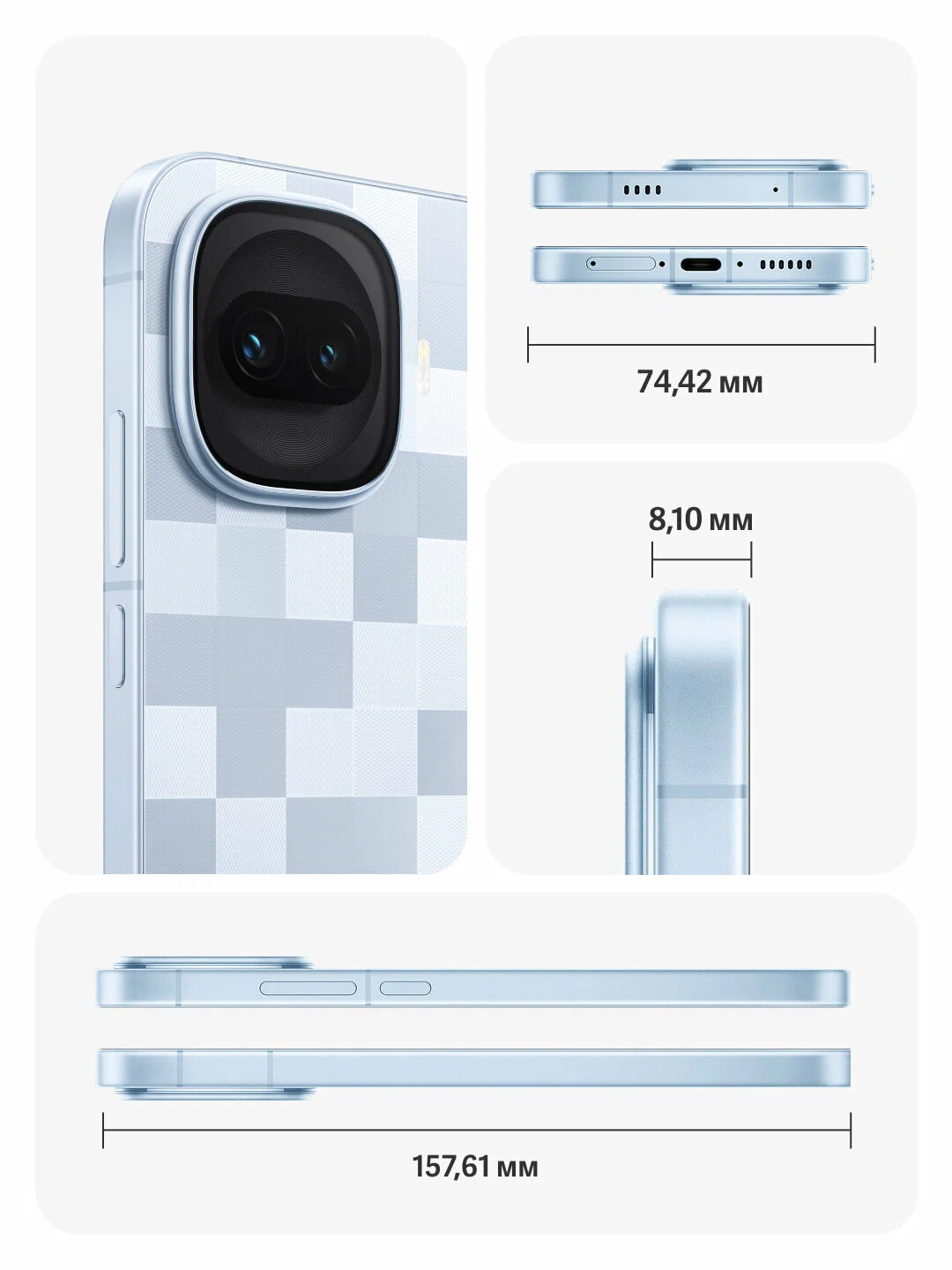 Набор термостатический угловой Royal Thermo Design 1/2"М30х1,5 (Белый) — фото 1