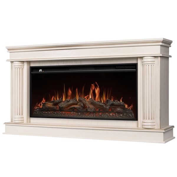 Портал Firelight Olympia 42/40/36, слоновая кость с золотой патиной — фото 1