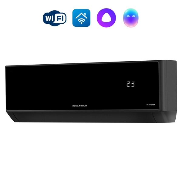 Кондиционер Royal Thermo RTBI-24HN8_V2/black Barocco DC Black — фото 1